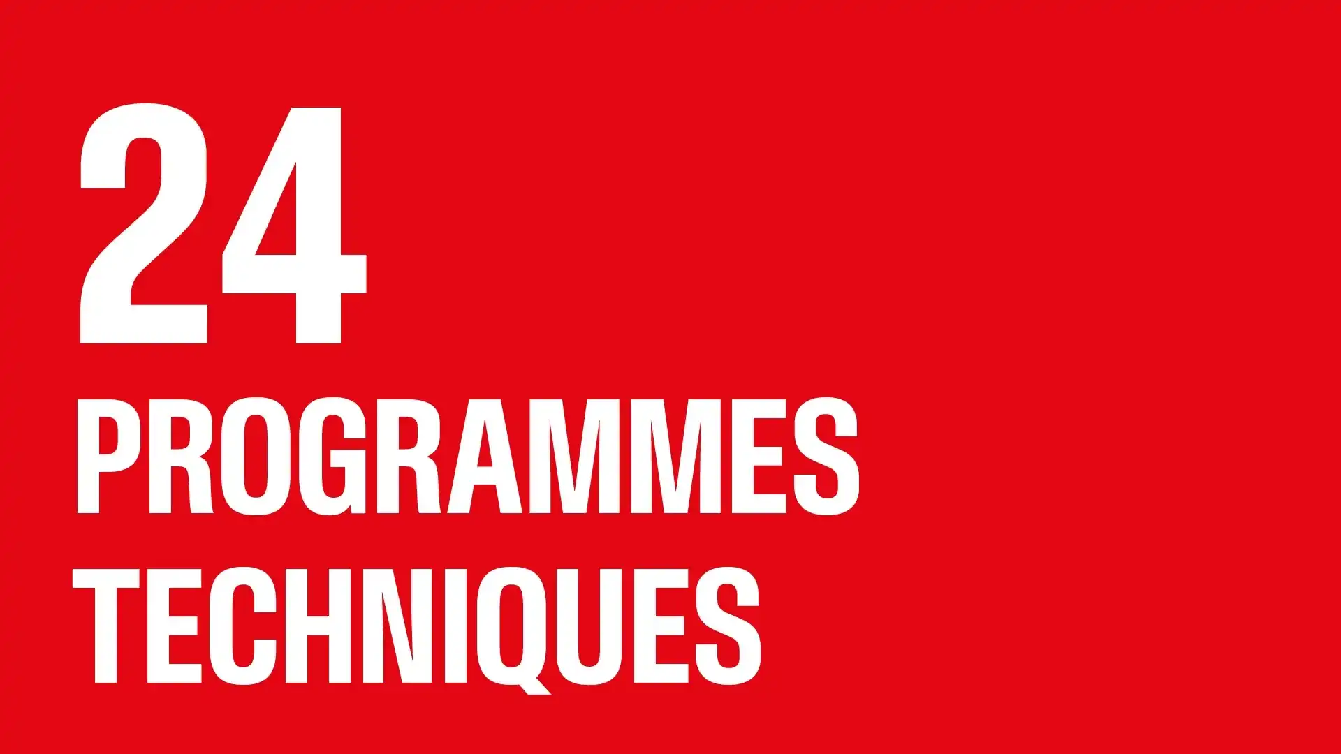 Programmes techniques