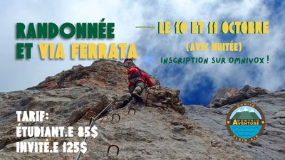 Randonnée et via ferrata 