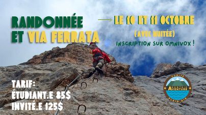 Randonnée et via ferrata 