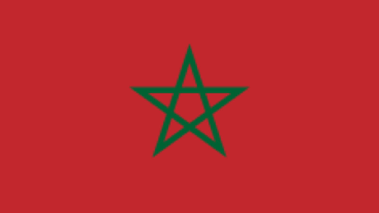 Drapeau Maroc