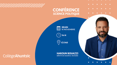 Conférence - Haroun Bouazzi