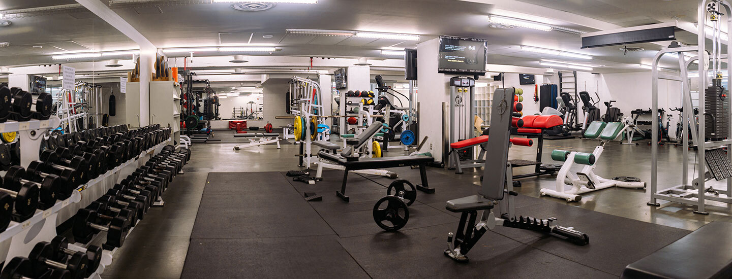 Salle de musculation - 1440 x 550