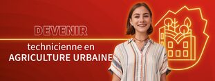 Agriculture urbaine - rouge