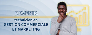 Gestion commerciale et marketing - gris