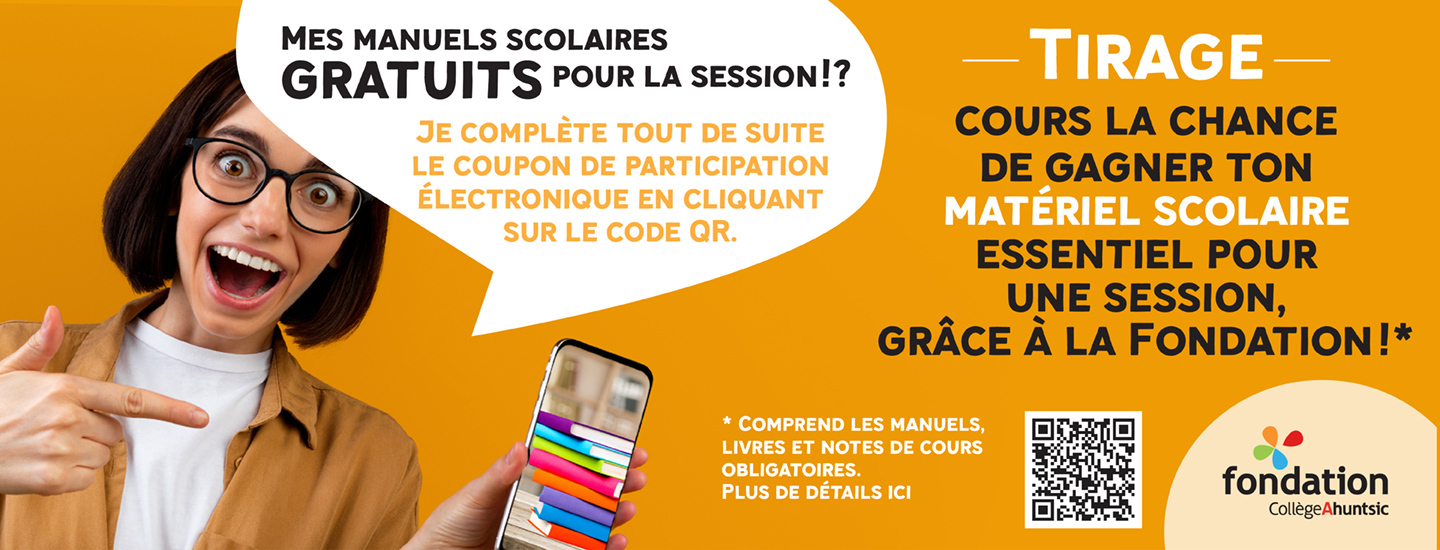 Fondation - Rabais tirage de livres