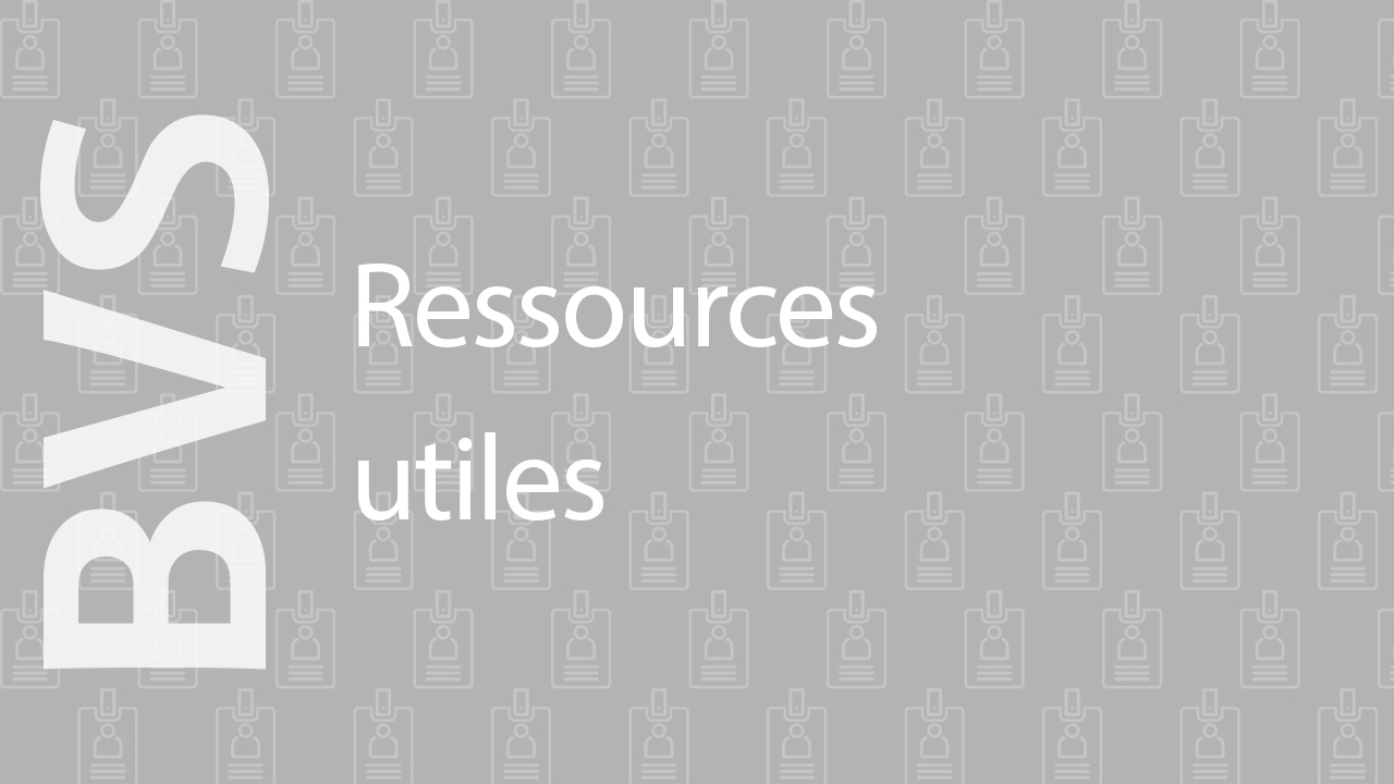 Ressources utiles