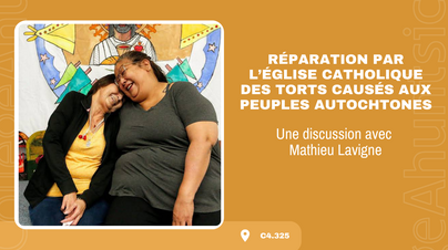 Réparation par l'église catholique des torts causés au peuples autochtones