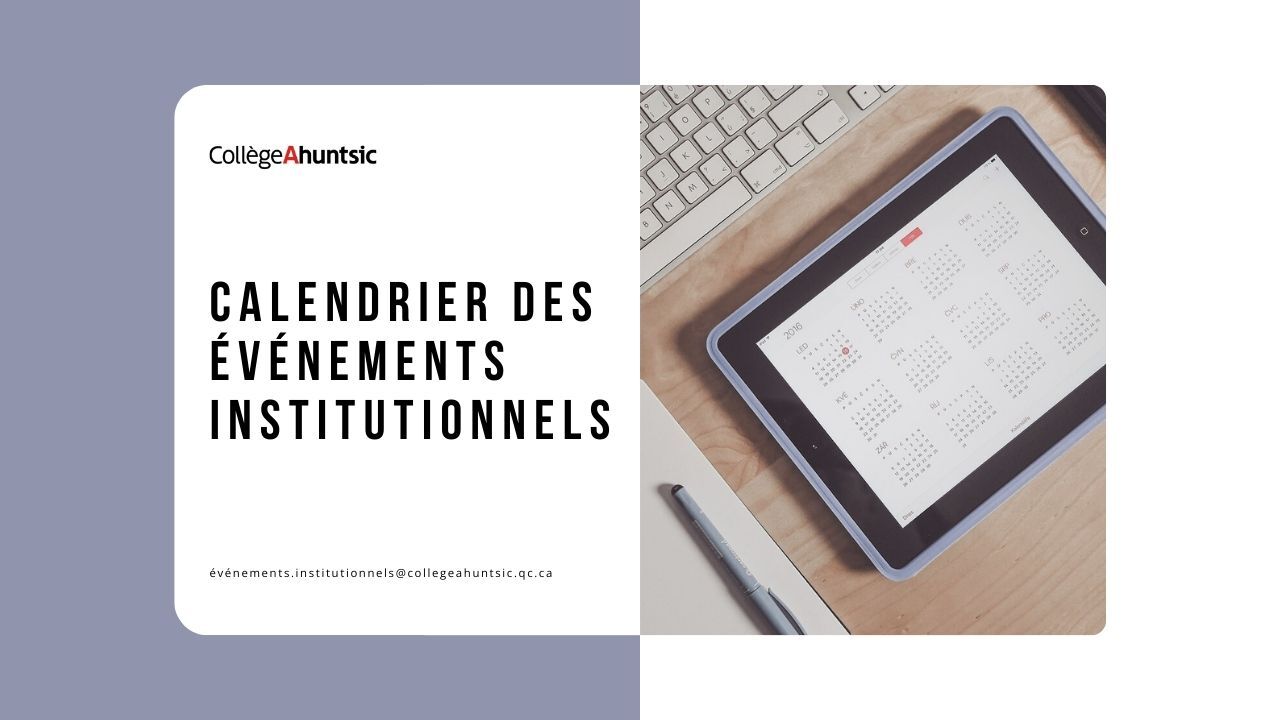 Calendrier événements  
