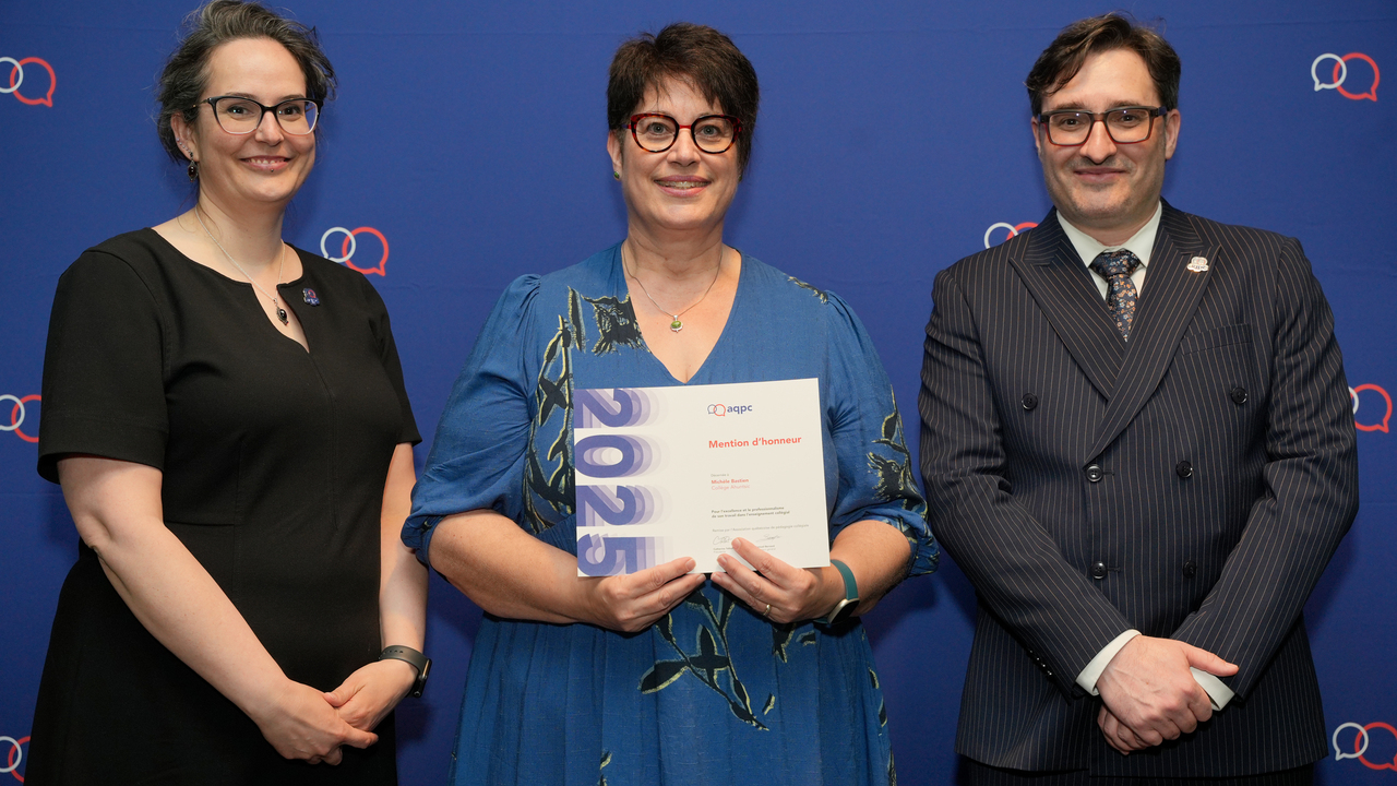 Mention d'honneur AQPC 2025_Michèle Bastien