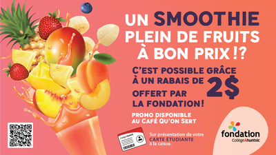 Fondation - tuile rabais smoothie
