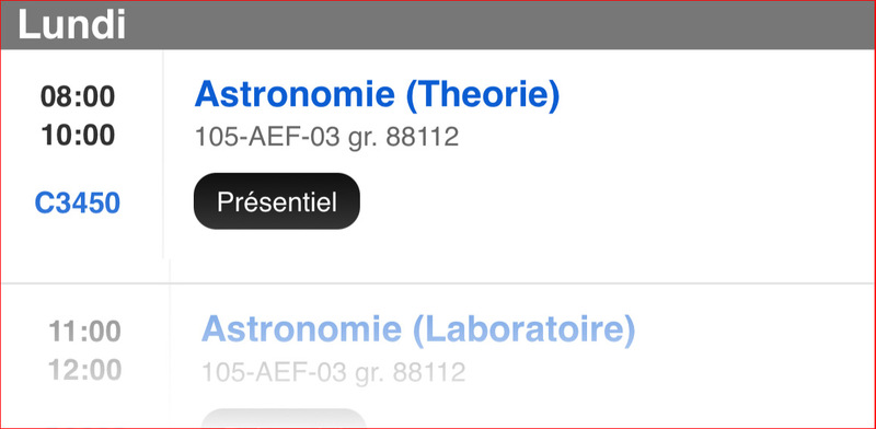 Exemple de case horaire