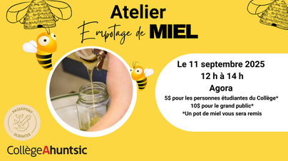 Atelier empotage miel