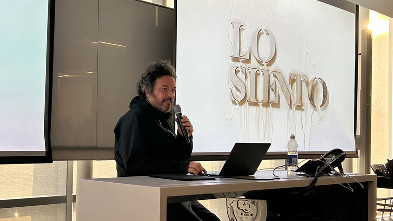 Conférence graphisme Borja Martinez