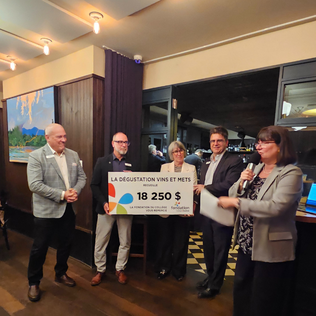 Fondation - visuel DVM montant récolté A25