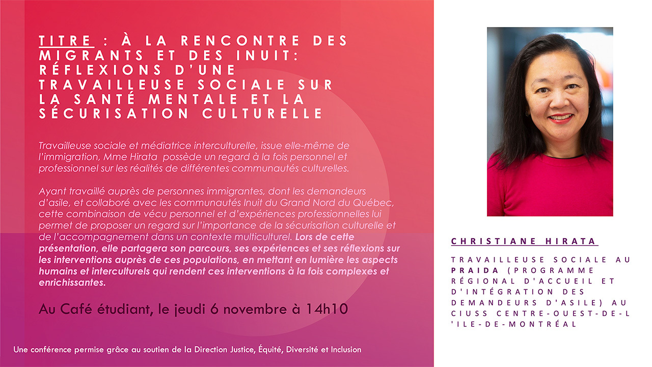 À la rencontre des migrants et des Inuits