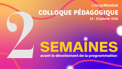 Semaine 2 Colloque