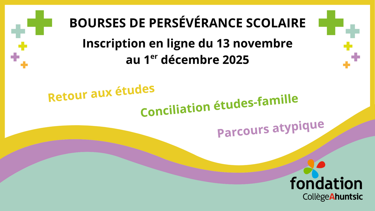 Fondation - tuile bourse persévérance A25