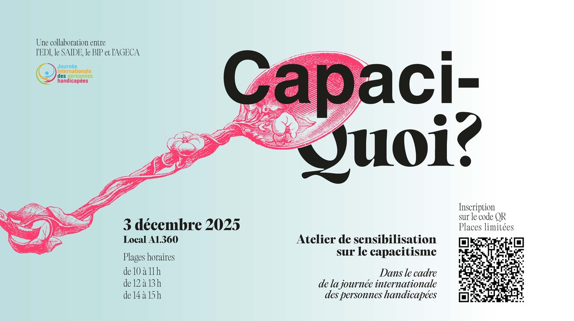 CapaciQUOI? Un atelier pour démystifier le capacitisme