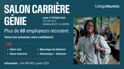 Salon carrière - H2026 - Génie