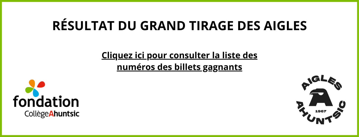Fondation - visuel carrousel Tirage les Aigles H26
