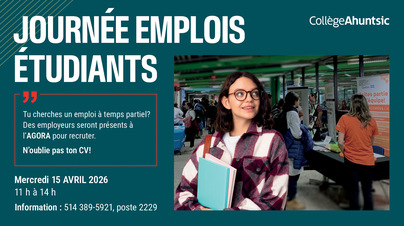 Journée emplois étudiants - H2026
