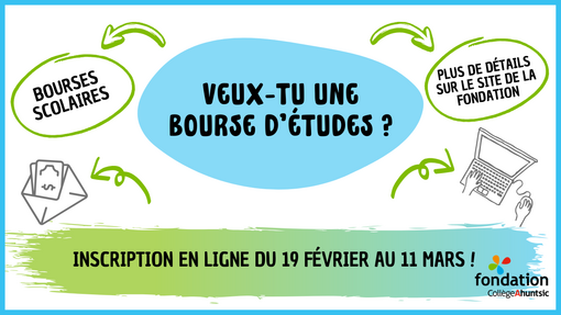 Fondation - visuel tuile bourses scolaires H26