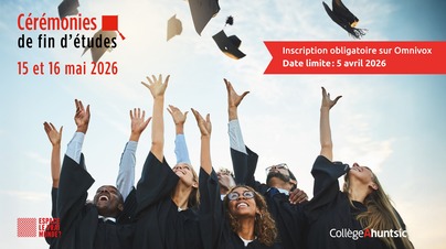 Cérémonies fin d'études 2026