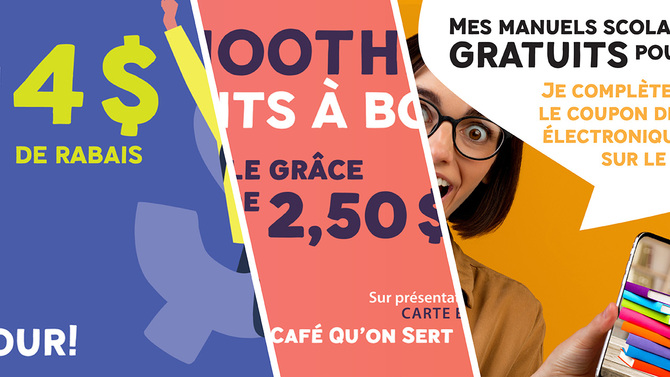 Rabais et financement de projets étudiants 2