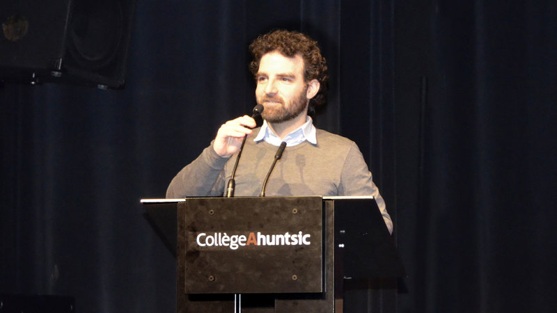 Akos Verboczy au Colloque des sciences humaines