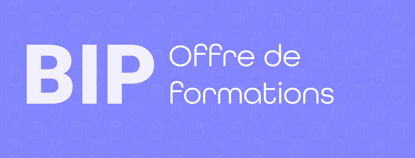 BIP - Offre de formations