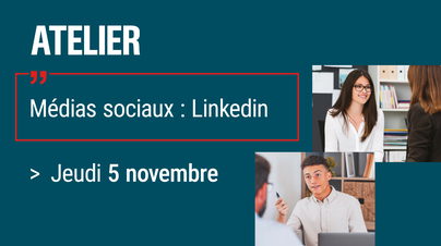 Atelier médias sociaux 5/11/2026