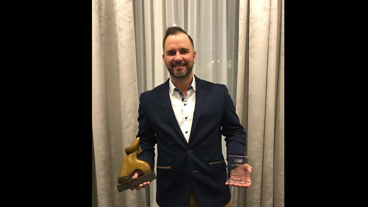 Yanik chevalier prix de cadre de la relève ACCQ