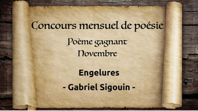 Poeme novembre 2019