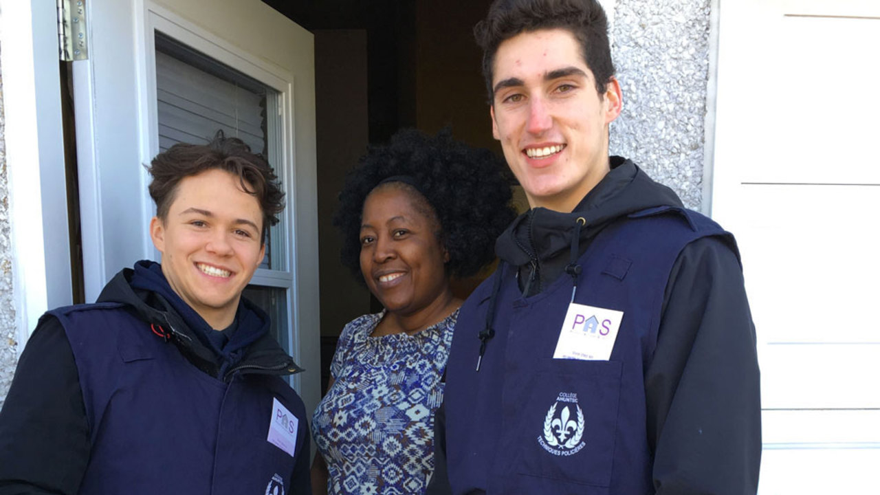 Étudiants, techniques policières, laval, citoyenne