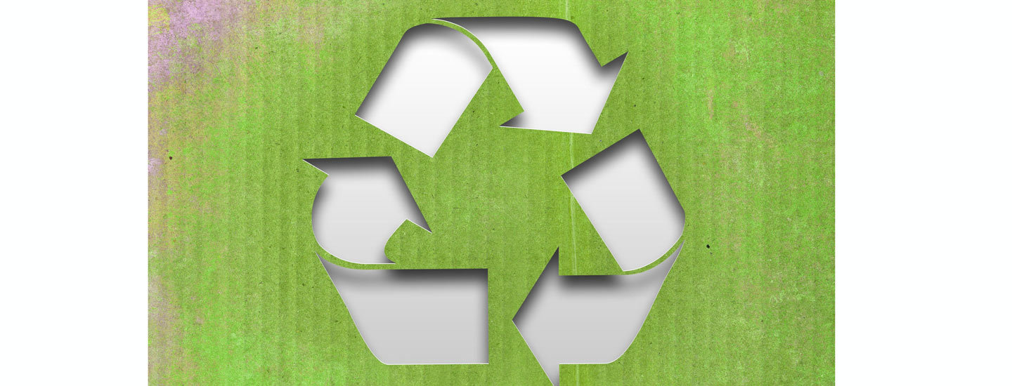 Logo recyclage bandeau