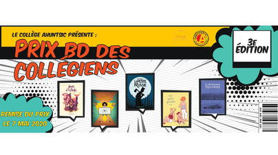 Prix BD 19-20 bannière