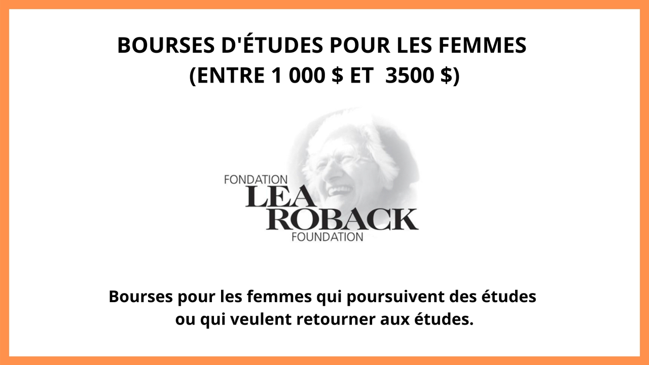 Bourses Léa-Roback