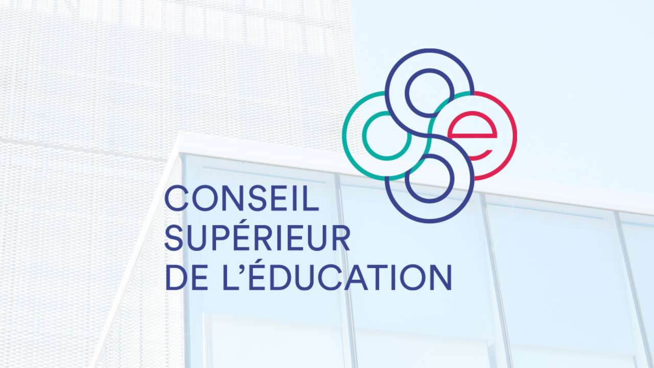 Logo Conseil supérieur de l'éducation