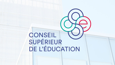 Logo Conseil supérieur de l'éducation