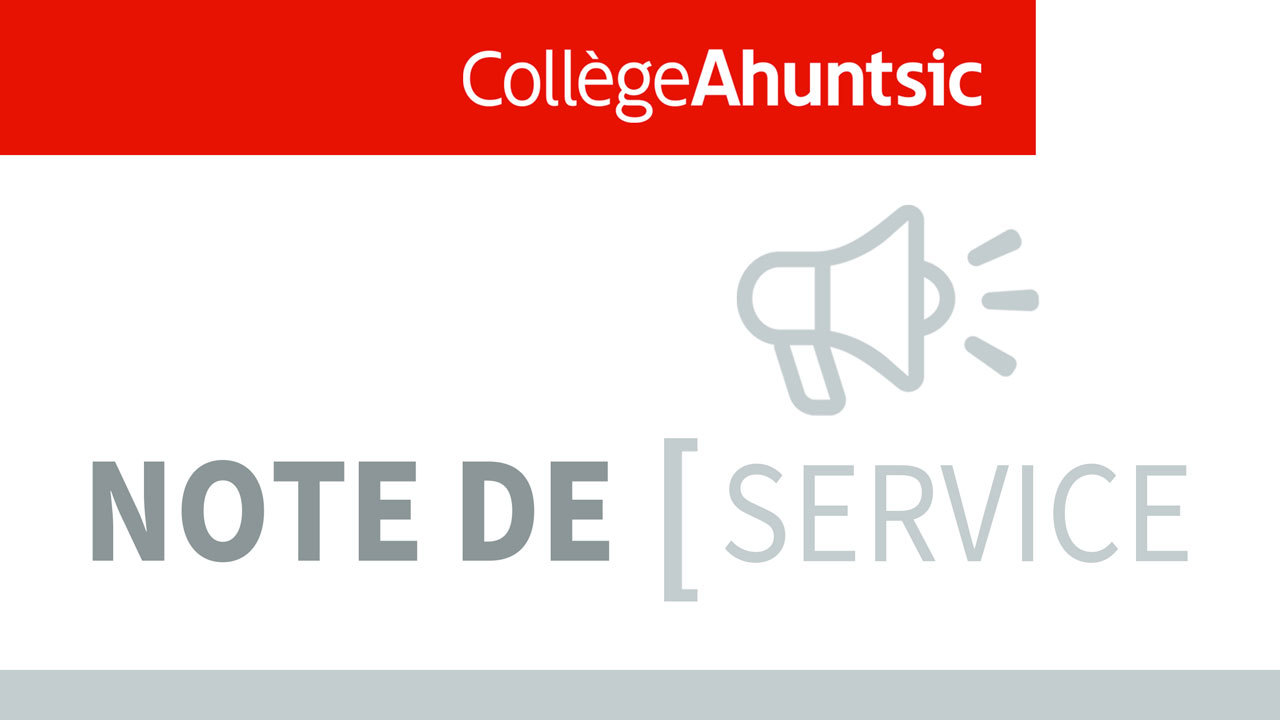 Note de service