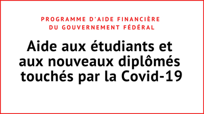 Aide financiere du gouvernement federal