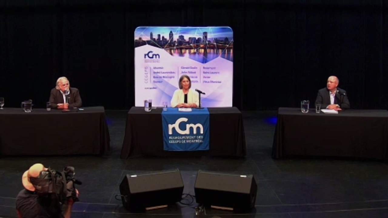 RCM point de presse