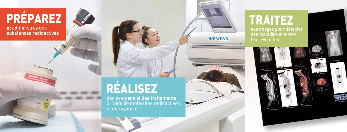 Médecine nucléaire Bandeau mosaïque