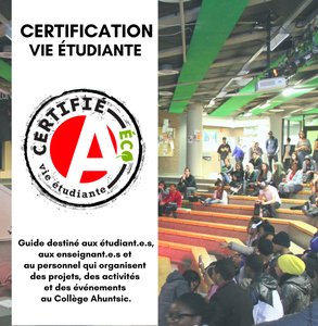 Certification vie étudiante