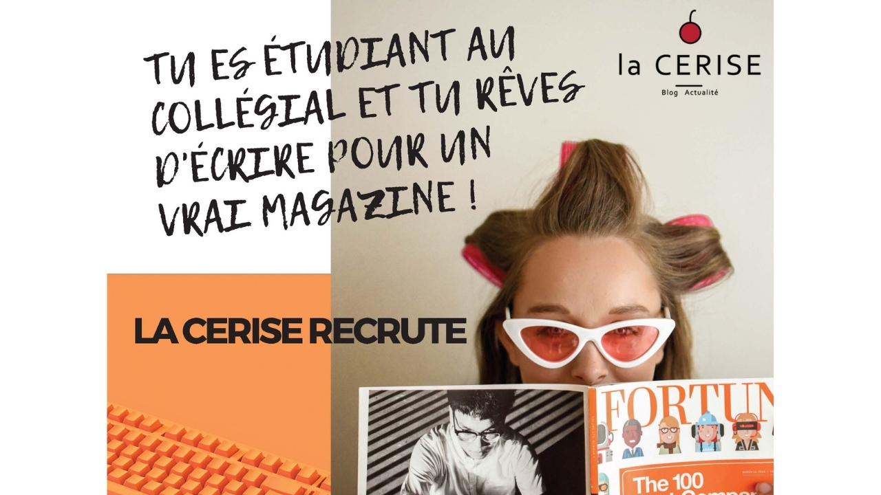 La cerise recrute