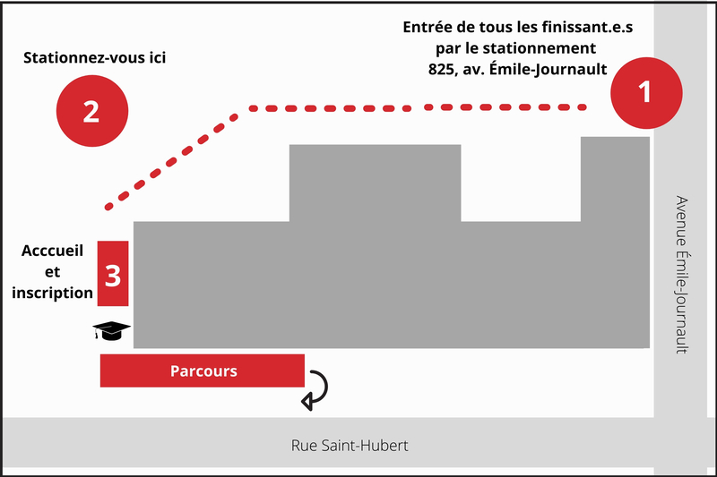 Parcours - Cérémonie de fin d'études 2021