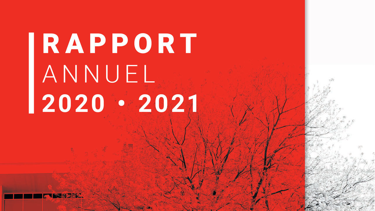 Page couverture rapport annuel 2020-2021