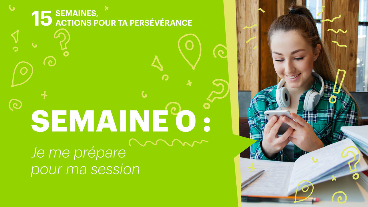 semaine 0: je me prépare pour ma session