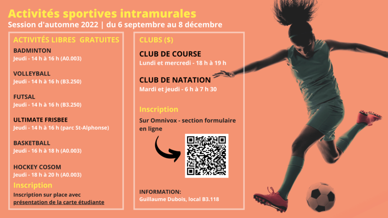 Activités intramurales - A22