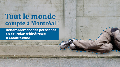 Dénombrement des personnes en situation d'itinérance au Québec - 2022